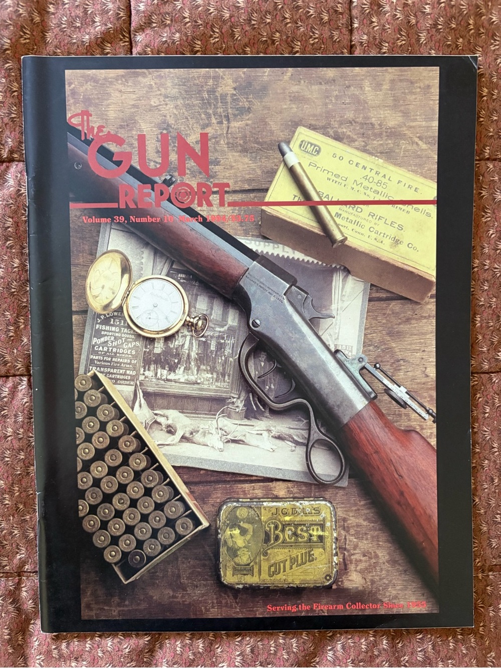 Vintage The Gun Report Magazine Vol 39 No 10 March 1994 - Excellent Condition!